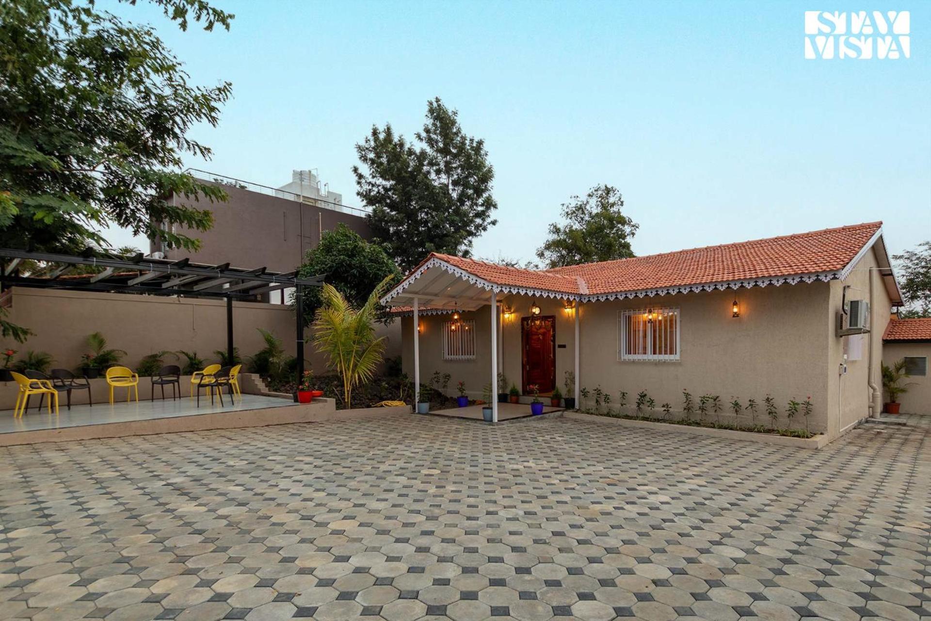 Stayvista'S Harvest Haven - Pool-View Villa With Deck & Machan Near Sula Nashik Εξωτερικό φωτογραφία